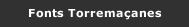 Fonts Torremaçanes
